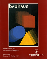 Christie's - The Bauhaus and the Bauhaus Designers.