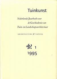 Jong, Erik de (editor) - Tuinkunst. Nederlands jaarboek voor de geschiedenis van Tuin-en landschapsarchitectuur 1995.