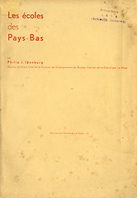 Idenburg, Philip J. / Zwart, Piet (typography) - Les écoles des Pays-Bas.