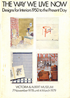 click to enlarge: Timmers, Margaret The way we live now. Designs for Interiors 1950 to the Present Day.