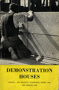 H.M.S.O. - Demonstration houses : a short account of the demonstration houses & flats erected at Northolt by the Ministry of works.