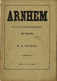 Sipman, M. A. - Arnhem, twaalf stadsgezichten.