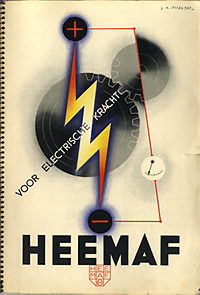HEEMAF / Cassandre, A. M. - Heemaf - Post, 1936 nr 29. Containing the original print-design by A. M. Cassandre.