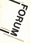 click to enlarge: Boezem, Maria-Roza (editor) FORUM / Architektuur als Imaginaire Werkelijklheid. Verslag 1986.