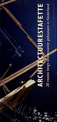 Groenendijk, Paul / Vollaard, Piet - Architectuurestafette 1992. 20 routes langs interessante gebouwen in Nederland, met inleidende brochure 