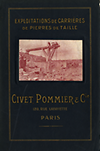 click to enlarge: Civet, Pommier Esploitations de Carrières de Pierre de Taille.