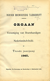 click to enlarge: Jordaan, W. M. (editor) Indisch Bouwkundig Tijdschrift. Orgaan der Vereeniging van Bouwkundigen in Nederlandsch-Indië.