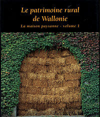 Genicot, Luc-Fr. / et al - La patrimoine rural de  Wallonie. La maison paysanne - volume 1: des modèles aux réalités - volume 2: portefeuille d'architecture régionale.