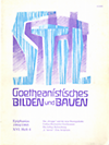 click to enlarge: Sieperda, Piet / et al Stil: Goetheanistisches Bilden und Bauen.