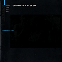 Elsken, Ed van der (photography) / Barents, Els (text/compilation) - Ed van der Elsken: David Röell Prijs 1988 Fotografie.
