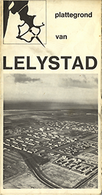 NN - Plattegrond van Lelystad.