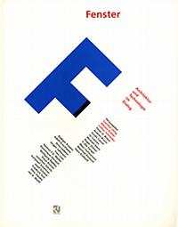 Uhlig, Günther / Kohler, Niklaus / Schneider, Lothar - Fenster. Architektur und Technologie im Dialog.