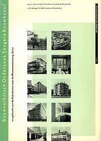 Henket, H.A.J. / Jonge, W. de - Bouwtechnisch Onderzoek 'Jongere Bouwkunst'. Vol 1: Methode Restauratiekeuze, vol 2: Demonstratie Dresselhuys Paviljoen.