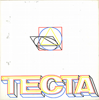 TECTA - Tecta sales catalogue 1978, containing loose sheets in ringbinder, organized in 5 sections with black tabs : Esstische und Stühle, Polstergruppen, Kastenmöbel Couchtische, Einzelsessel Lampen Schreibtische, Stoffe und Leder. Also containing the pricelist 1978, 1 original photograph and an 8 pp flyer.