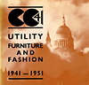 click to enlarge: Daniels, Jeffery (foreword) Utility Furniture and Fashion 1941 - 1951.