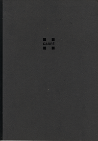 Meer, Jurjen van der (compilation) - Carré. Publicatie naar aanleiding van de ontwerpcompetitie voor de bebouwing van het Chasséterrein in Breda.