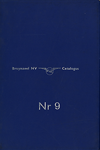 Zwart, Piet (typography) - Bruynzeel Fabrieken Catalogus Nr 9.