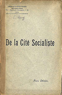 Deloire, Pierre - De La Cité Socialiste.