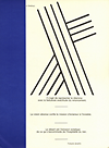 M.L.Baugniet, J. DelaHaut, e.a. / Sol LeWitt - MESURES Art International no 1, contains an original silkscreen due to Sol LeWitt, numbered 025/250