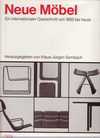 click to enlarge: Sembach, Klaus-Jürgen Neue Möbel. Ein internationaler Querschnitt von 1950 bis heute. Contemporary Furniture. An International Review of Modern Furniture 1950 to the present.