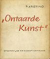 click to enlarge: Aretino, P. Ontaarde kunst.