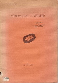 Casseres, J.M. De - Verkaveling en Verkeer.
