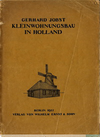 click to enlarge: Jobst, Gerhard Kleinwohnungsbau in Holland.