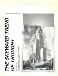 Leeuwen van, Thomas A.P. - The Skyward Trend of Thought. Five essays on the Metaphysics of the American Skyscraper.