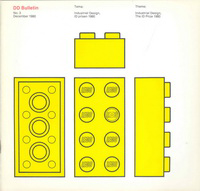 Bernsen, Jens (compiler) - DD Bulletin, theme: Industrial Design, The IG Prize 1980.