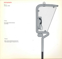 Bernsen, Jens (compiler) - DD Bullentin, theme: New, open telephone boxes for the Copenhagen Telephone Co.