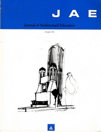 Ghirardo, Diane (editor) - J A E. The Journal of Architectural Education, 1994, nr 4.