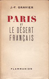 click to enlarge: Gravier, J. F. Paris et le Désert Français.