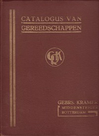 Gebrs. Kramer - Catalogus van Gereedschappen.