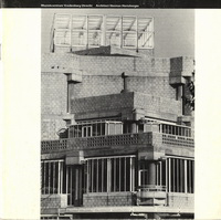 Kloos, Maarten - Muziekcentrum Vredenburg Utrecht. Architect Herman Hertzberger.