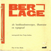 click to enlarge: Ledoux, Tanja H.P. Berlage, als boekbandontwerper, illustrator en typograaf, catalogus bij de tentoonstelling Beurs van Berlage, januari 1988.