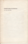 click to enlarge: Weeks, John Indeterminate architecture.