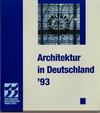click to enlarge: Joedicke, Jürgen Architektur in Deutschland '93. Deutscher Architekturpreis 1993.