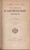 click to enlarge: Mallet, J. Cours Elémentaire d'Archéologie Réligieuse.