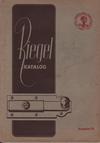 click to enlarge: Strenger, Heinrich Riegel Katalog, Ausgabe 16. Eisen-, Messing-, Neusilber- und Leichtmetall-Riegel.