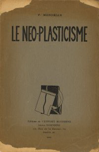 Mondrian, P. - Le Neo-Plasticisme. Aux Hommes Futurs.
