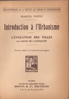click to enlarge: Poëte, Marcel Introduction à  l'Urbanisme. L'Evolution des Villes. La leçon de l'Antiquité.