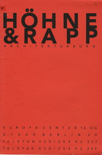 Höhne & Rapp - Höhne & Rapp Architekturburo.