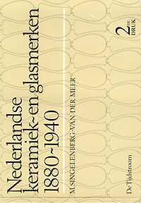 Singelenberg - Van der Meer, M. - Nederlandse keramiek - en glasmerken 1880 - 1940.