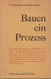 click to enlarge: Burckhardt, Lucius / Förderer, Walter Bauen ein Prozess.