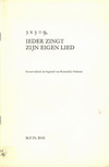 click to enlarge: Bax, M.F.Th. 3 x 3 = 9, ieder zingt zijn eigen lied. Keuzevrijheid als beginsel van Ruimtelijk Ordenen. Rede.