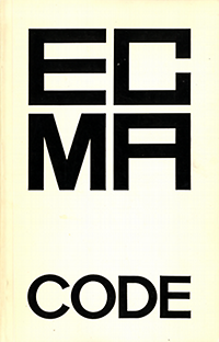 ECMA - Code. European Carton Makers Association.
