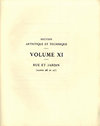 David, Fernand / Léon, Paul - Exposition Internationale des Arts Décoratifs et Industriels Modernes Paris 1925, Rapport Général, section Artistique et Technique, volume XI: Rue et Jardin (classes 26 et 27).