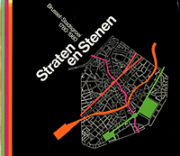 Apers, Jan / Vandenbreeden, Jos / Santvoort, Linda van - Straten en stenen. Brussel: stadsgroei 1780 - 1980.