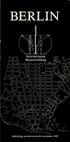 click to enlarge: Bouwman, Henk / Butter, Peter / et al Berlin Internationale Bauausstellung, toelichting projektoverzicht november 1987.