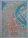 click to enlarge: Gemeente Rotterdam Basisplan Herbouw Binnenstad Rotterdam, maart 1946.